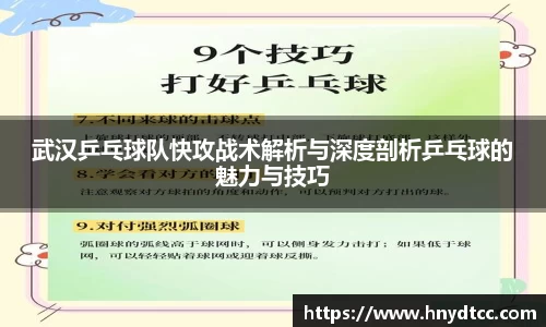 武汉乒乓球队快攻战术解析与深度剖析乒乓球的魅力与技巧